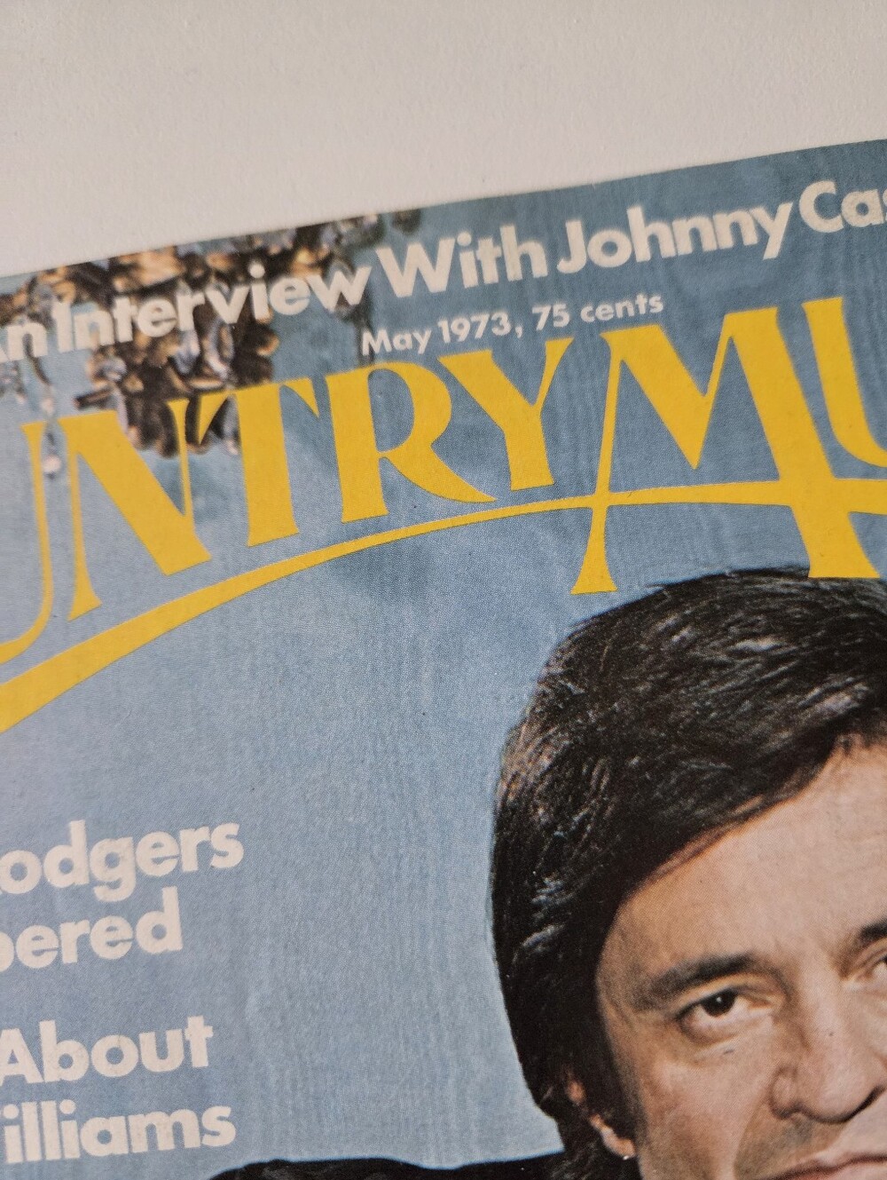 Vintage 1970s Country Music Magazine May 1973 Johnny Cash Cover - Picture 2 of 9